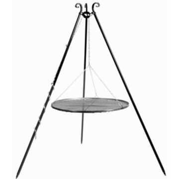 CookKing Driepoot 180 cm met Grillrooster CookKing Driepoot 180 cm met Grillrooster