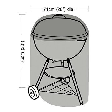 Garland barbecuehoes Zilver