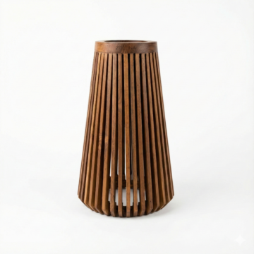ZOLUNA solar vloerlamp Lon XL teak