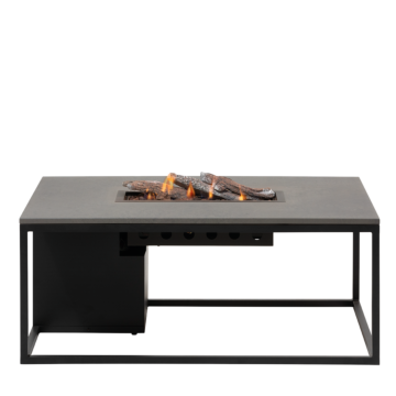 Cosi Vuurtafel Cosiloft 120 Zwart/Grijs voorkant Cosi Vuurtafel Cosiloft 120 Zwart/Grijs voorkant