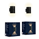 Pakketdeal ZOLUNA 2x wandlamp Willem rond