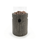 Happy Cocooning tafelbrander Lumi Stone oscuro travertin