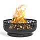 CookKing vuurschaal Boston productfoto met vuur
