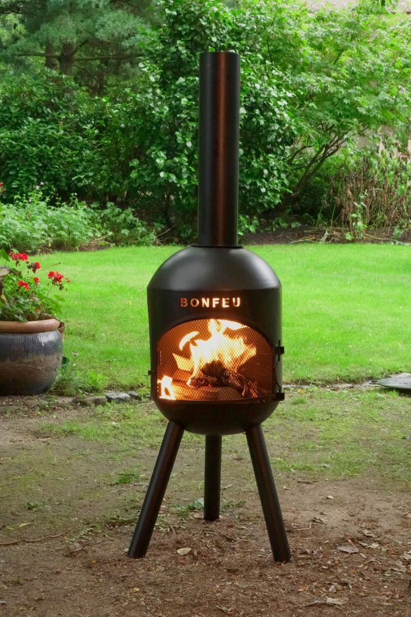 Bonfeu BonSolo Zwart Tuinhaard