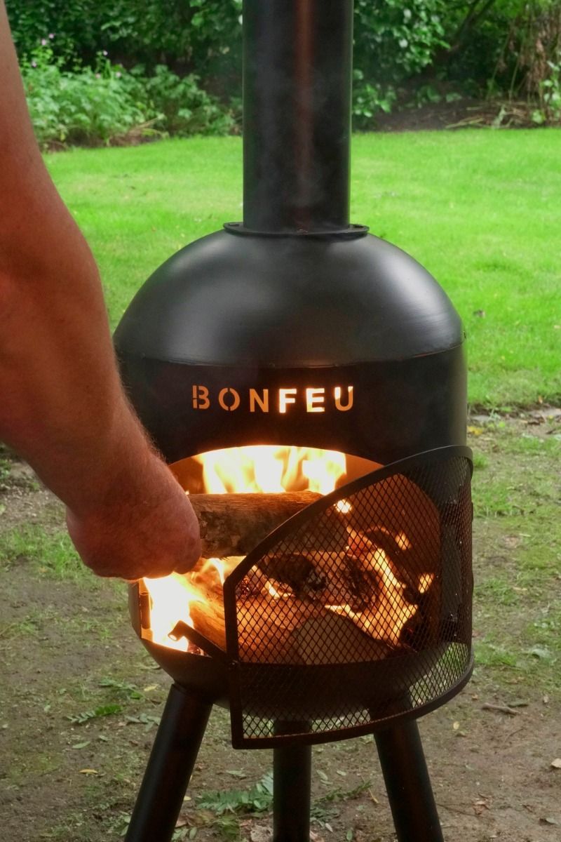Bonfeu BonSolo Zwart Tuinhaard