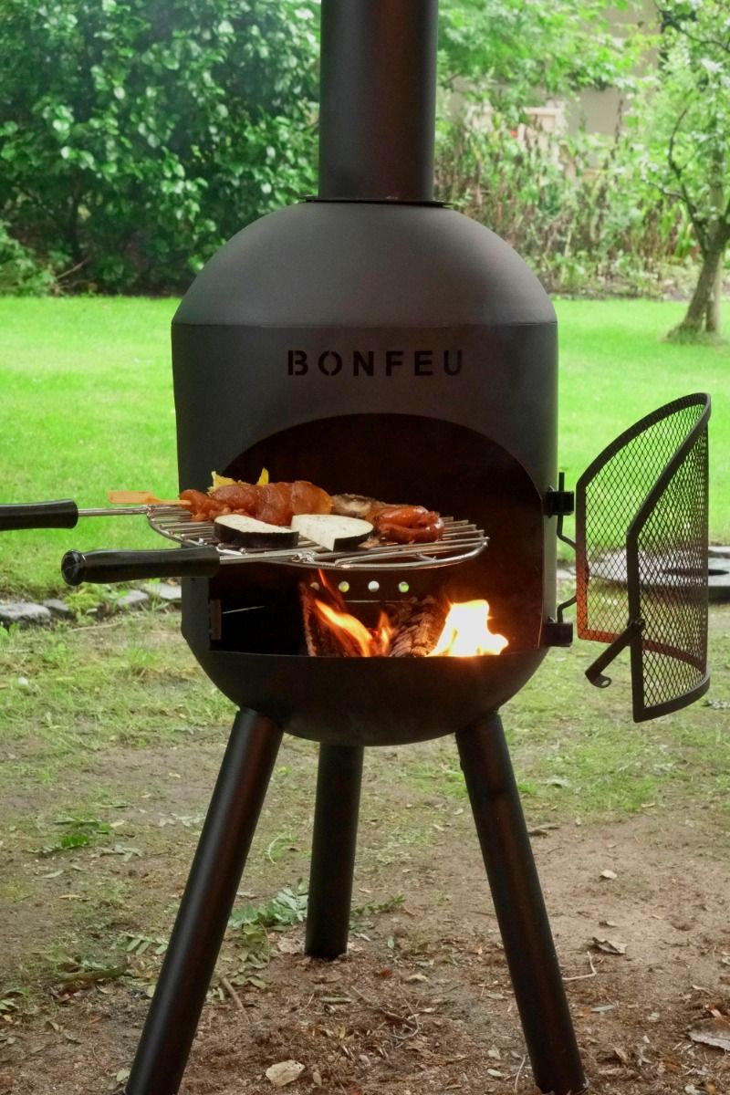 Bonfeu BonSolo Zwart Tuinhaard