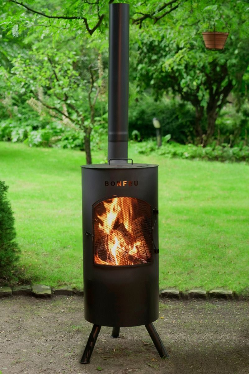 BonFeu Bontino LP Zwart Tuinhaard