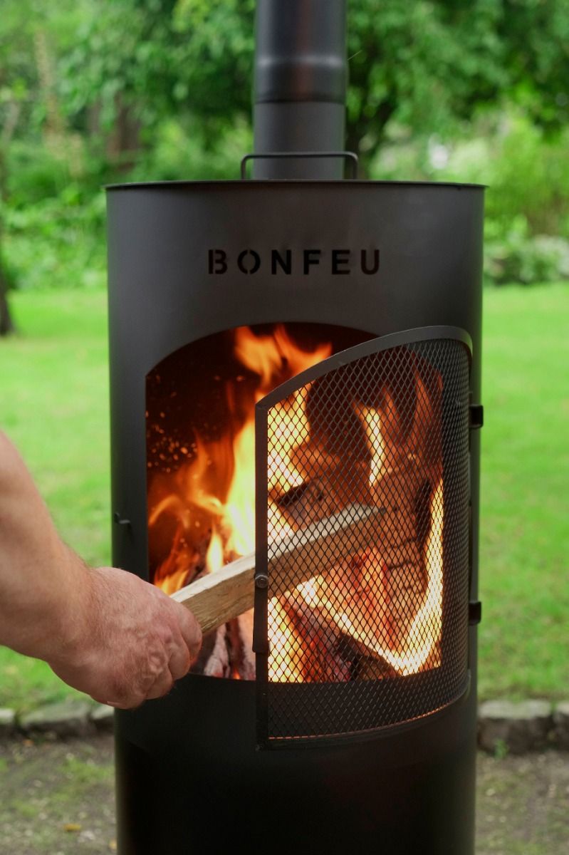 BonFeu Bontino LP Zwart Tuinhaard