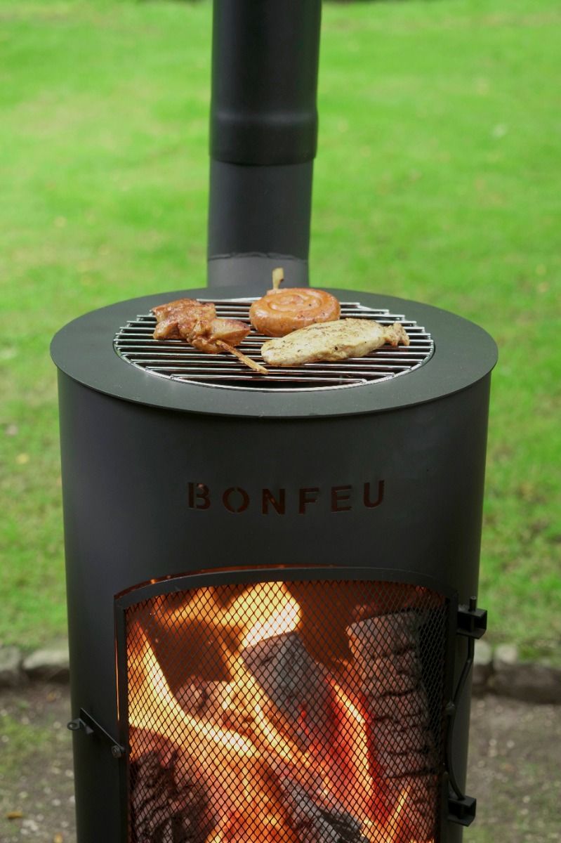 BonFeu Bontino LP Zwart Tuinhaard