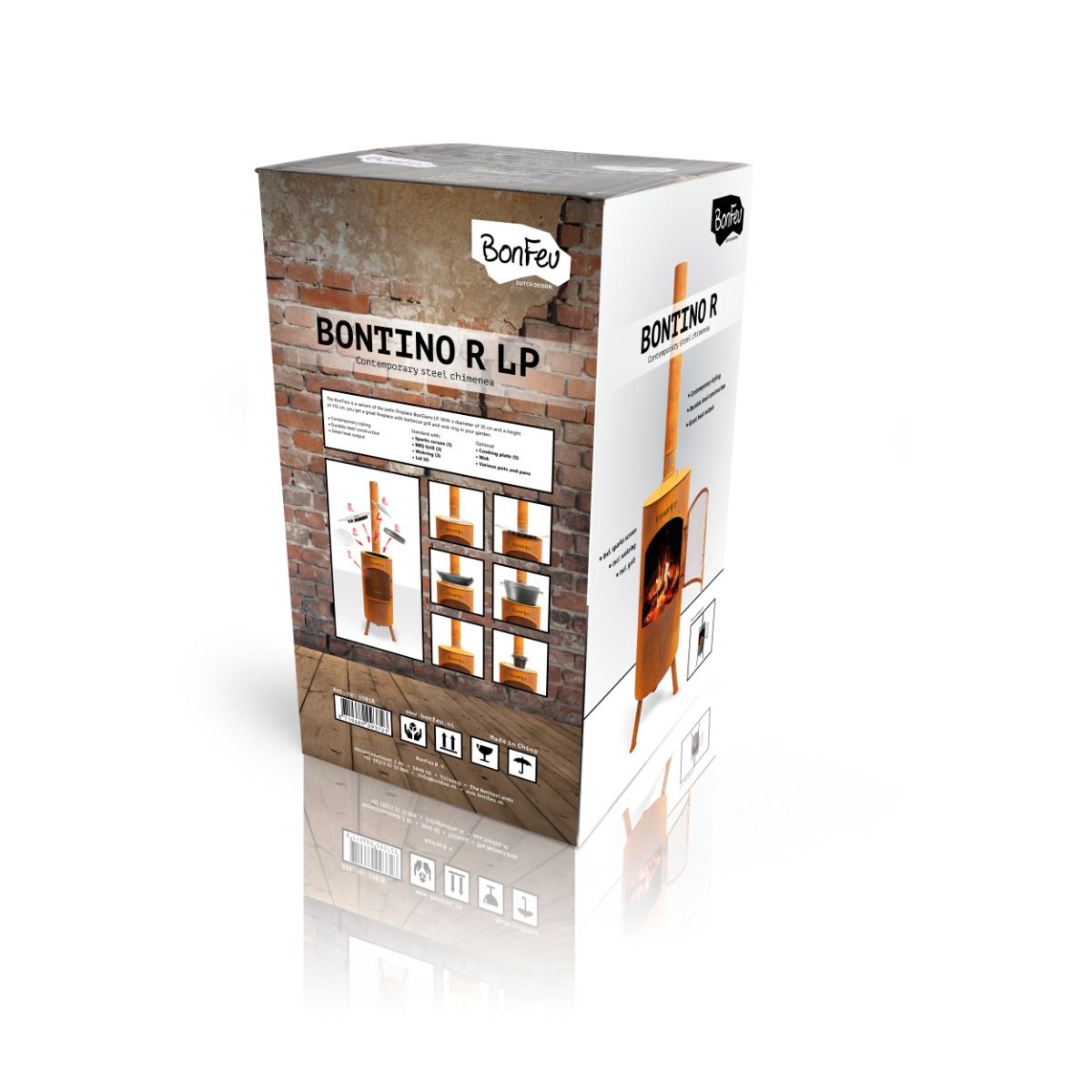 BonFeu BonTino LP Roest Tuinhaard