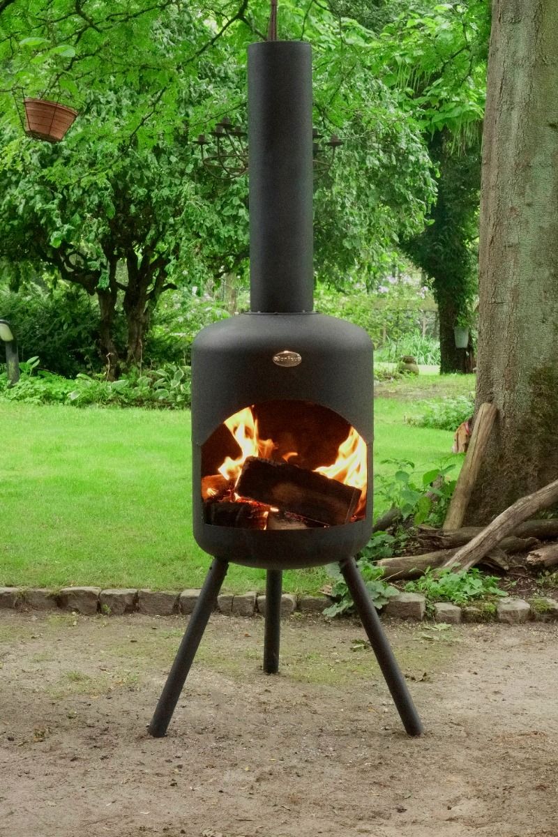 BonFeu BonSelo Zwart Tuinhaard