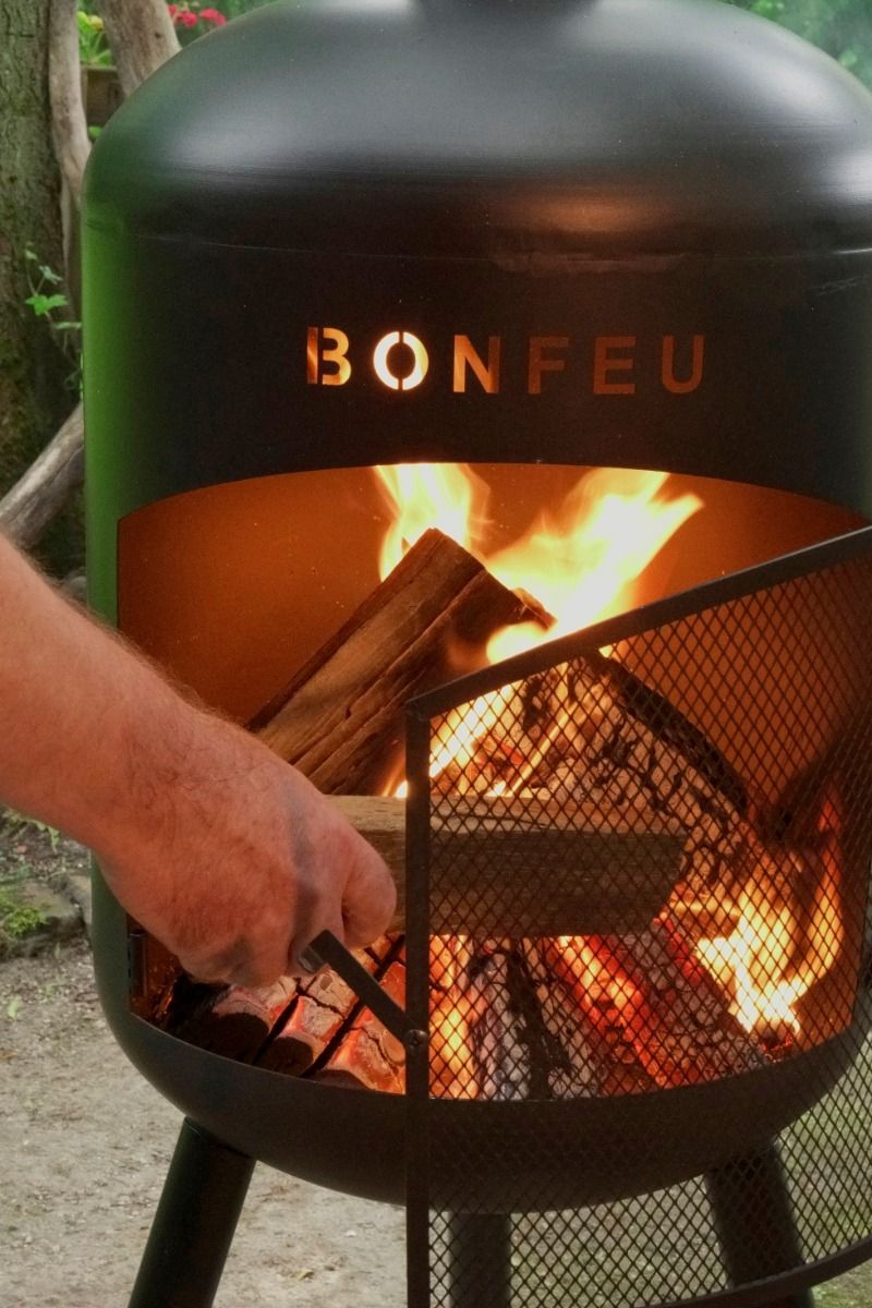 BonFeu BonBono Zwart Tuinhaard