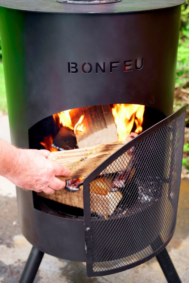 BonFeu BonTon 50 Zwart Tuinhaard