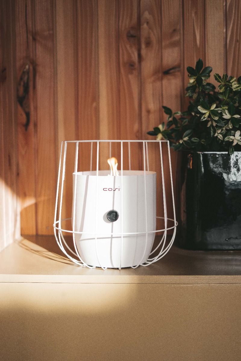 Cosiscoop Basket White Gaslantaarn