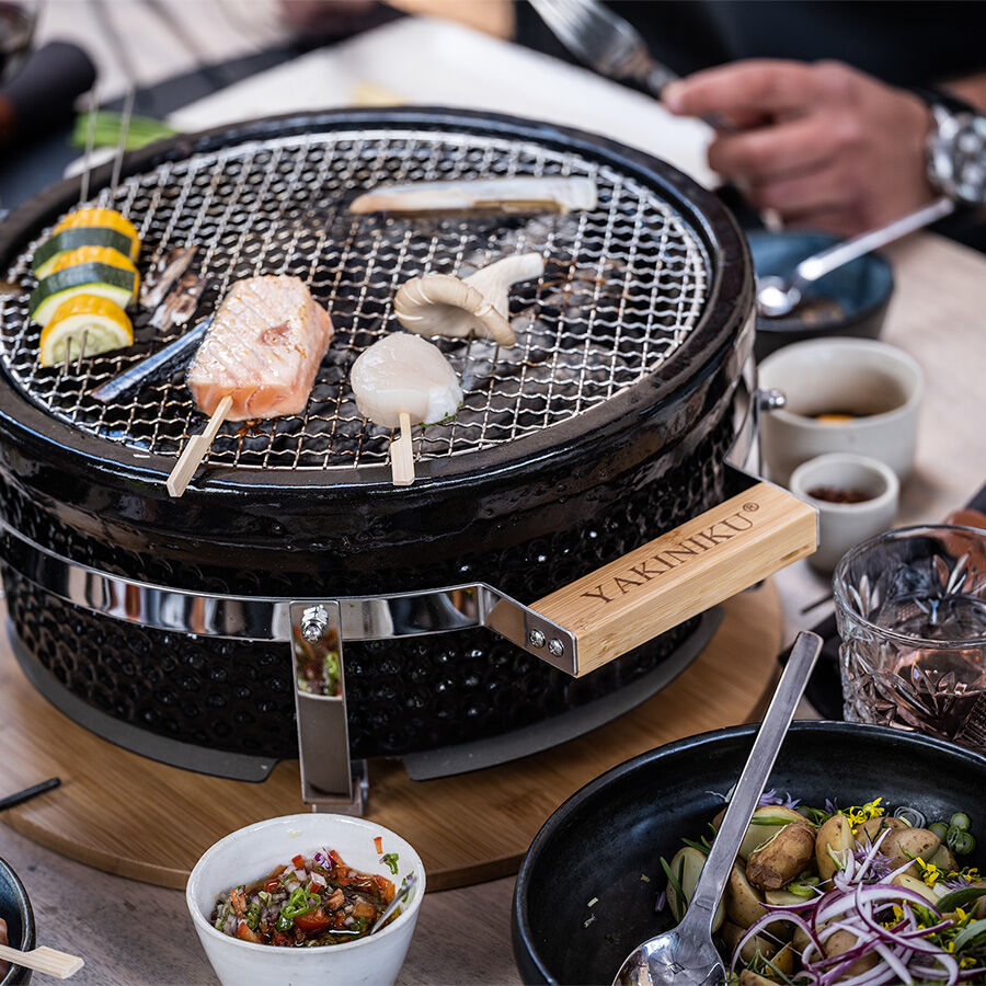 YAKINIKU tafelgrill Shichirin MEDIUM rond
