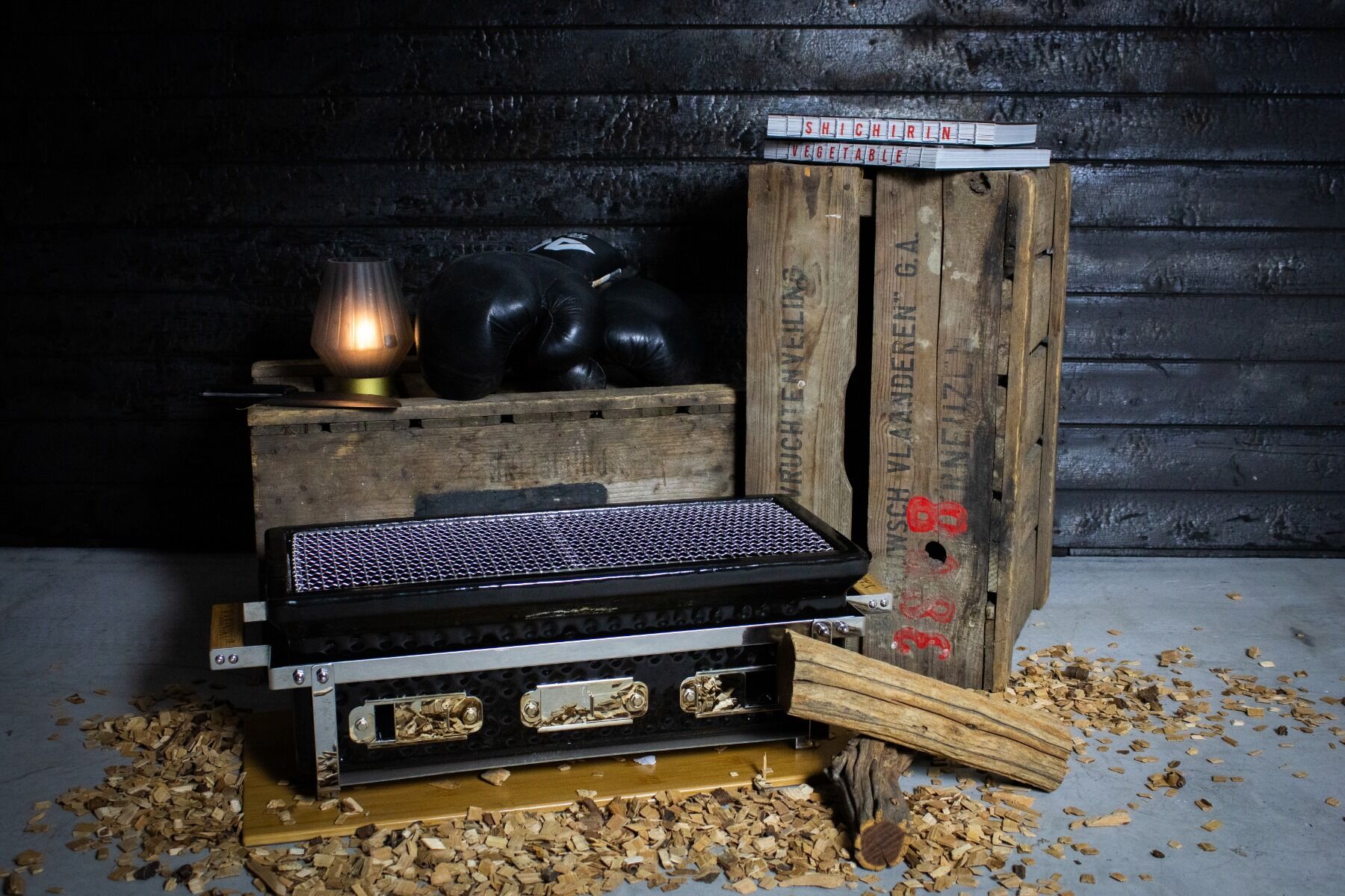 YAKINIKU tafelbarbecue Shichirin Rechthoek Large