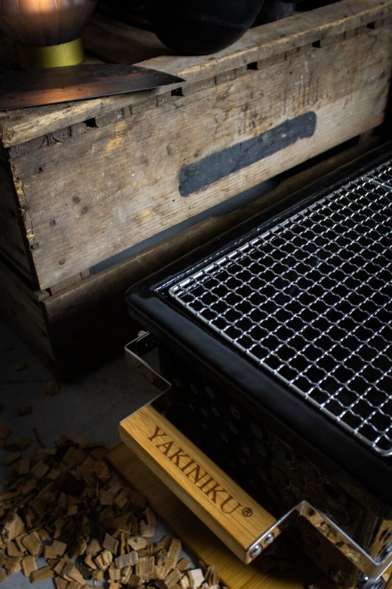 YAKINIKU tafelbarbecue Shichirin Rechthoek Large