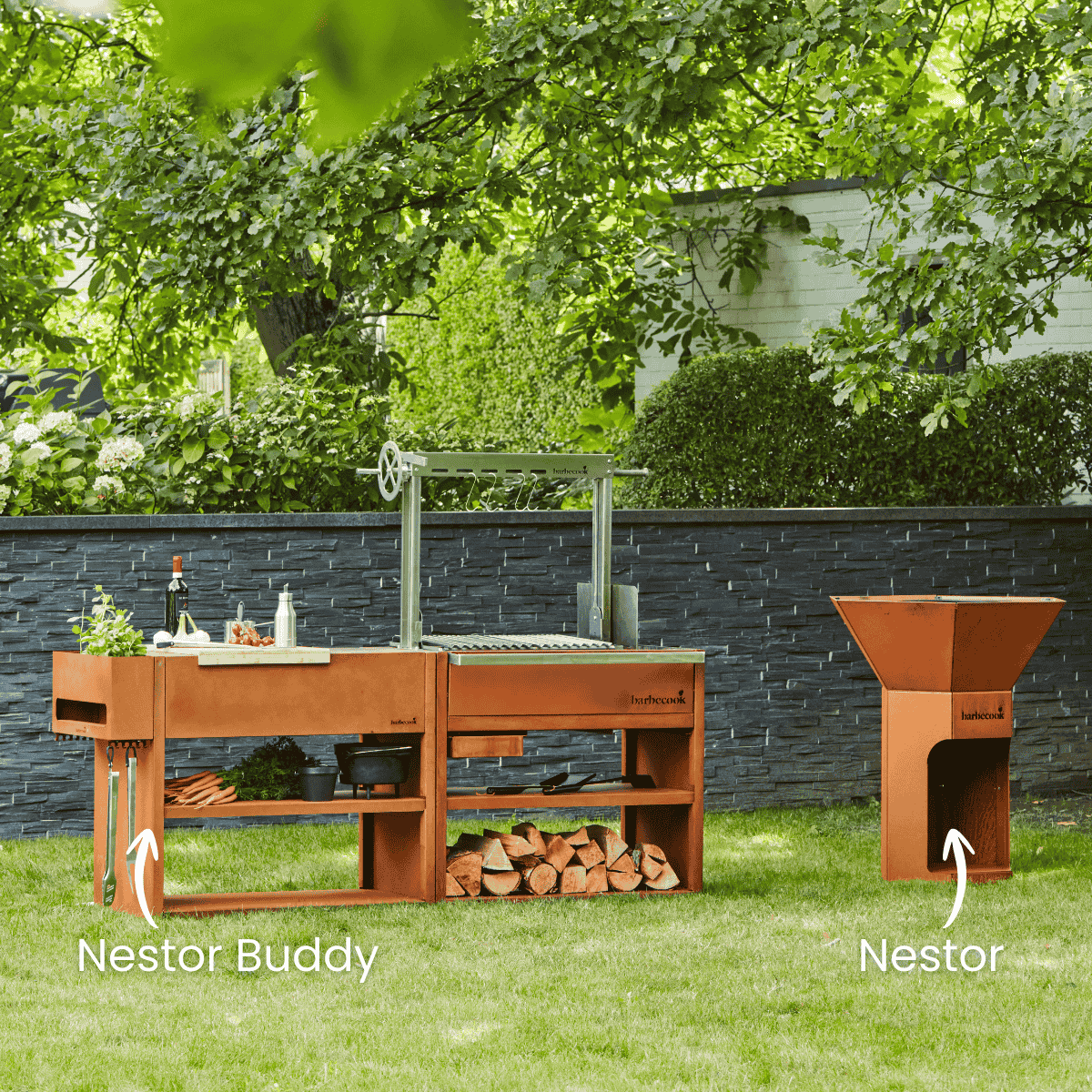 Barbecook Argentijnse barbecue Pedro