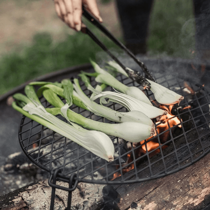 Barebones Fire Pit Grillrooster – Rond