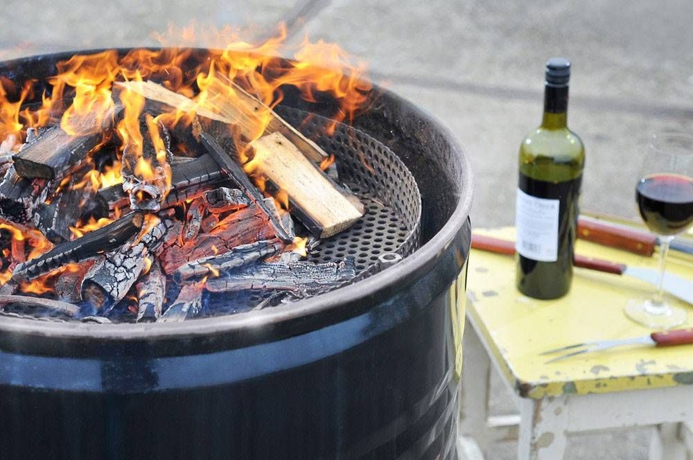 BarrelQ Original Big - Vuurkorf én BBQ!