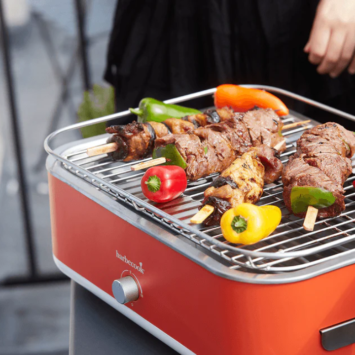 Barbecook E-Carlo Elektrische Tafelgrill Rood