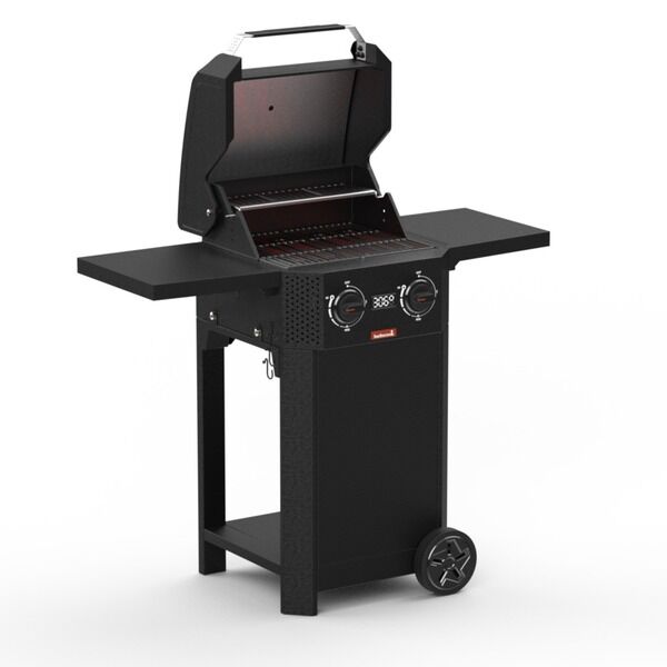 Barbecook E-Luca Elektrische Barbecue met Zijtafels Barbecook E-Luca Elektrische Barbecue met Zijtafels