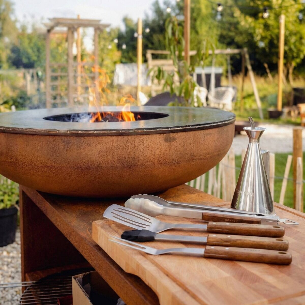 BonFeu BonTool BBQ set 4-delig