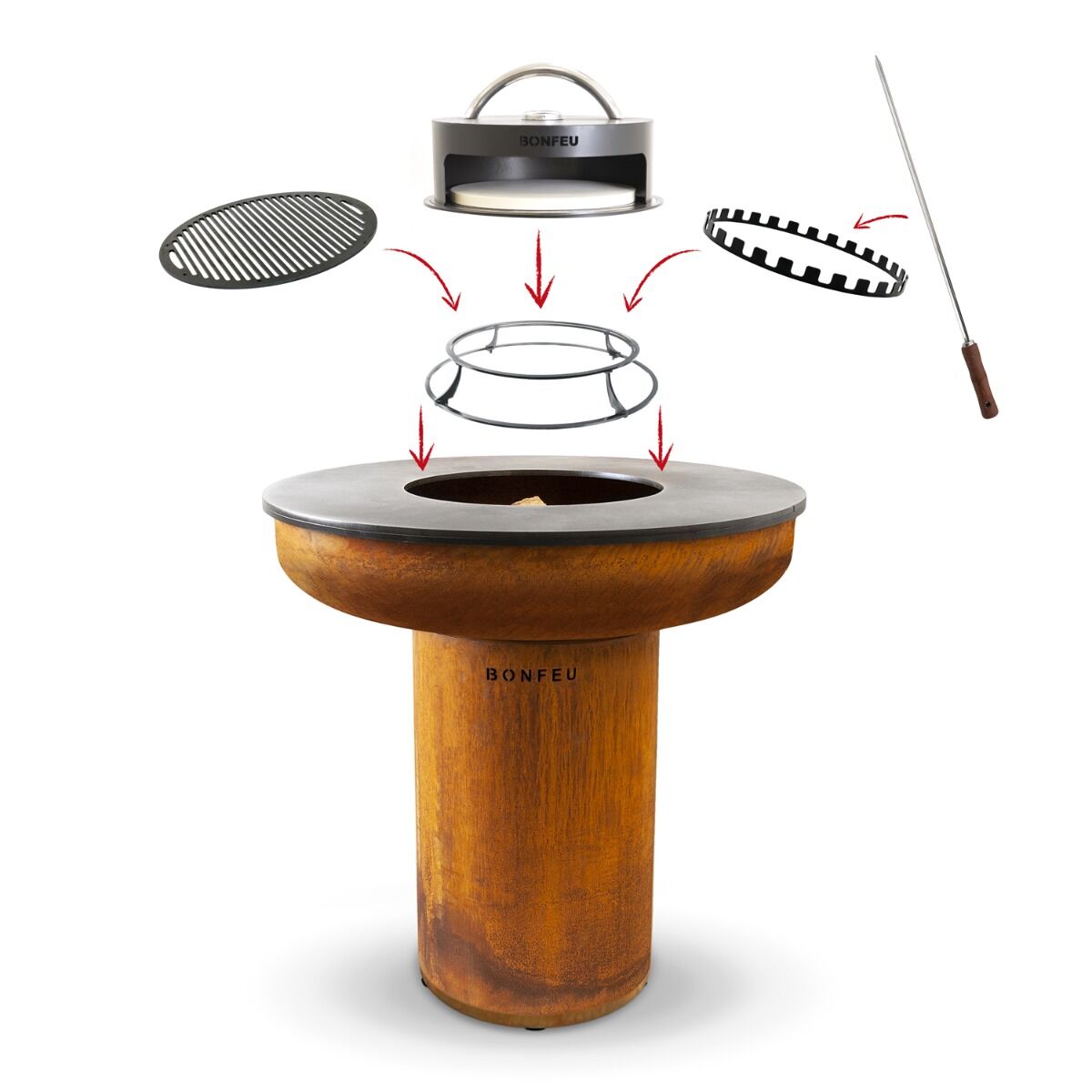 BonFeu BonBiza XL Corten BonFeu BonBiza XL Corten