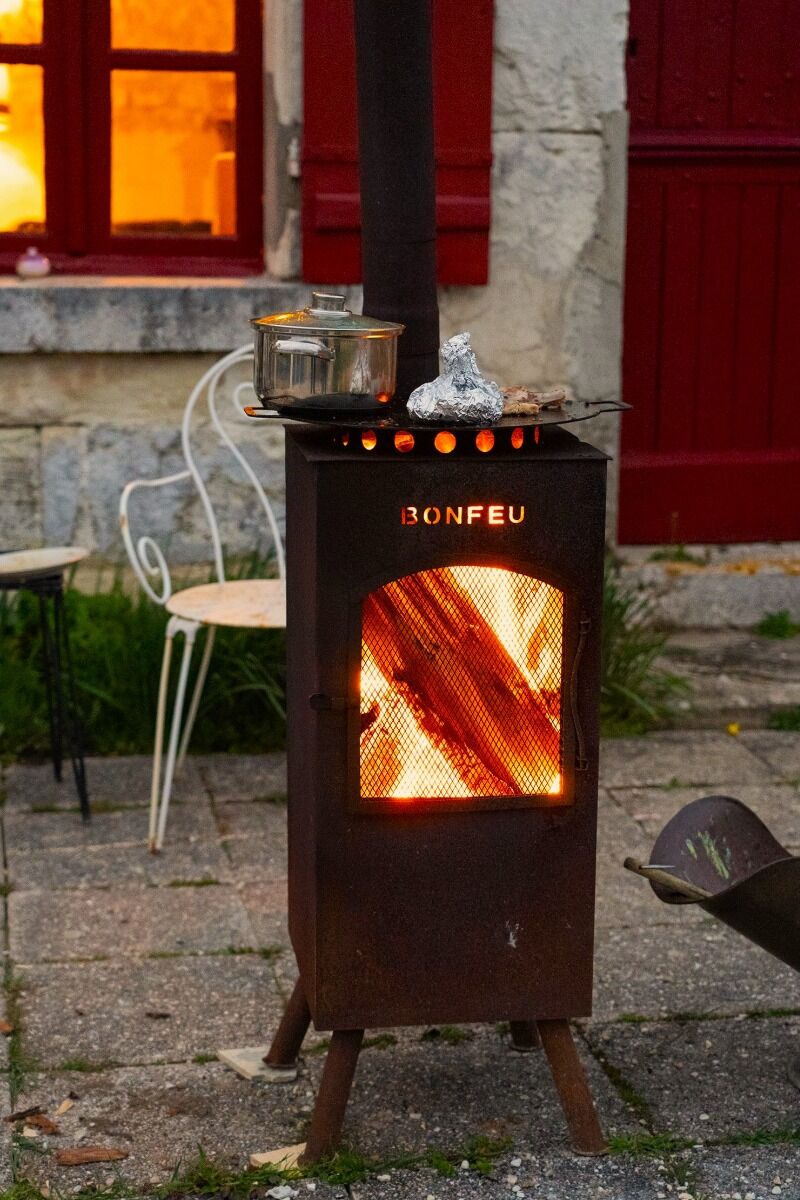 BonFeu BonCarré QLP Corten Tuinhaard
