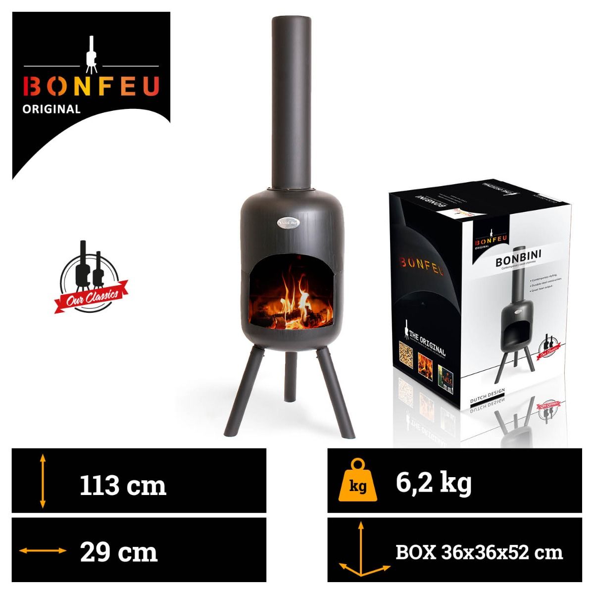 BonFeu Bonbini SMP Tuinhaard