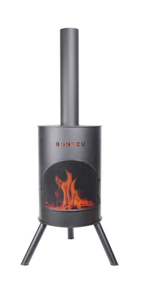 BonFeu BonTon 50 Zwart Tuinhaard