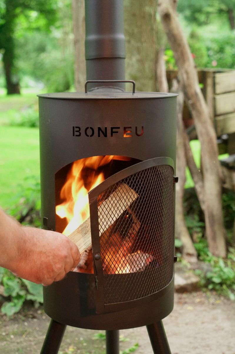 BonFeu BonGiano SP Zwart Tuinhaard