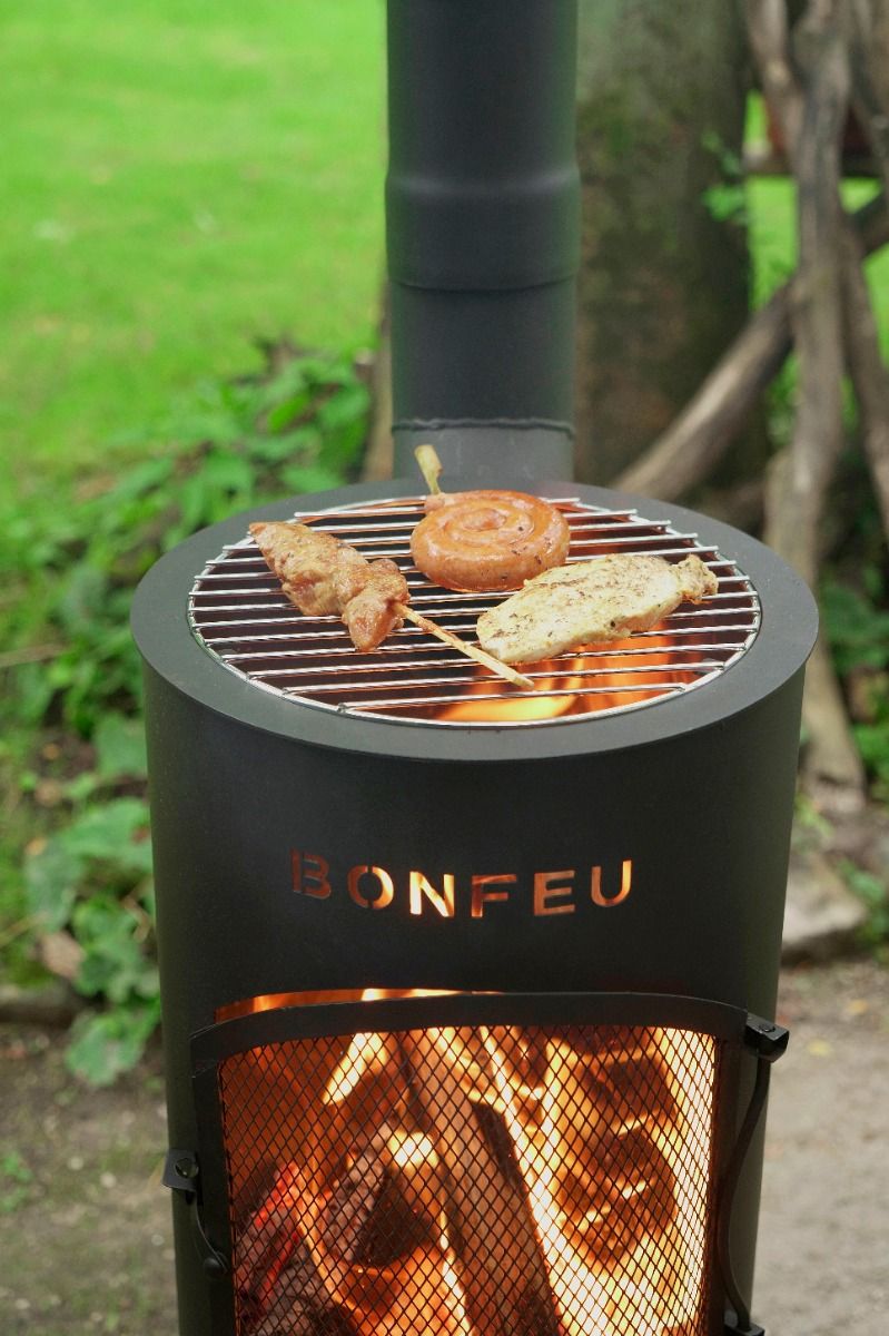 BonFeu BonGiano SP Zwart Tuinhaard