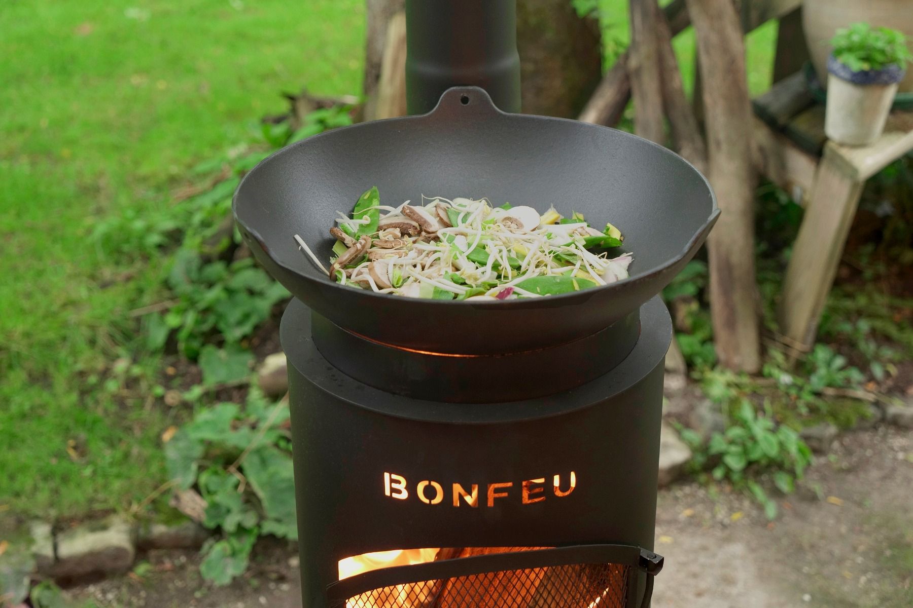BonFeu BonGiano SP Zwart Tuinhaard