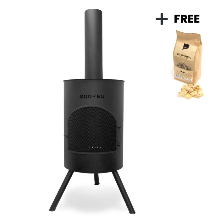 BonFeu BonTon 60 Zwart Tuinhaard