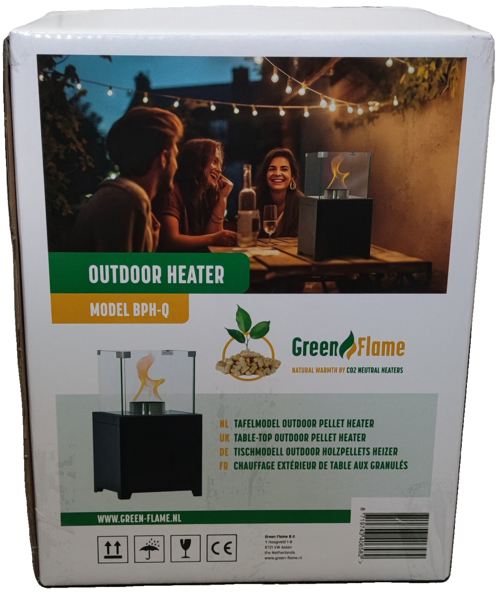 Green Flame Tafelhaard Houtpellets