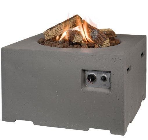 Happy Cocooning Vuurtafel Vierkant Taupe