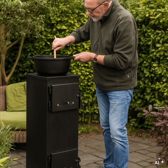CookKing Camping Grill Burner Houtkachel