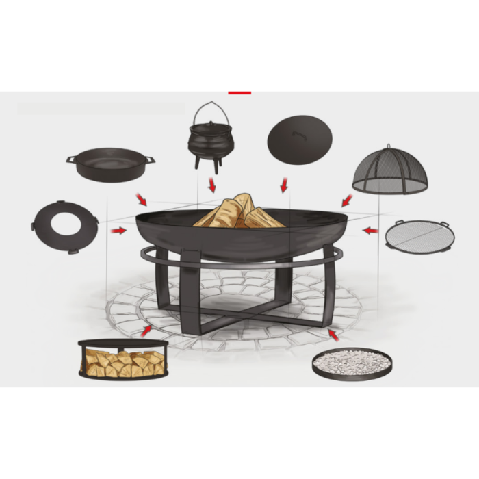 CookKing Vuurschaal Tunis Ø 70 cm