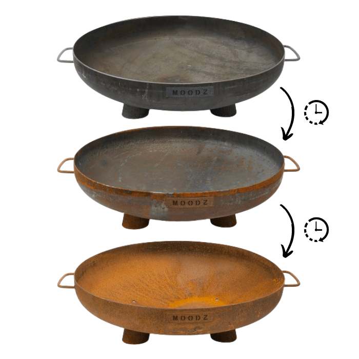 MOODZ Vuurschaal Feet & Handle Ø 80 cm