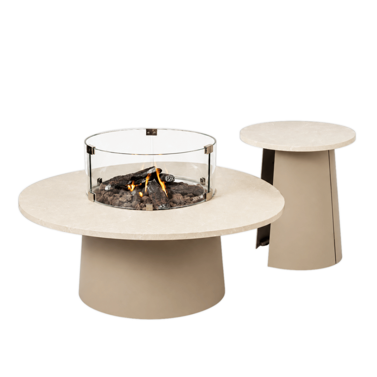 Cosi vuurtafel set Cosidune sandy beige