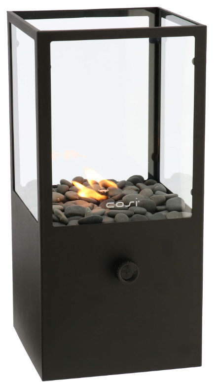 Cosiscoop Dome Gaslantaarn Zwart Cosiscoop Dome Gaslantaarn Zwart