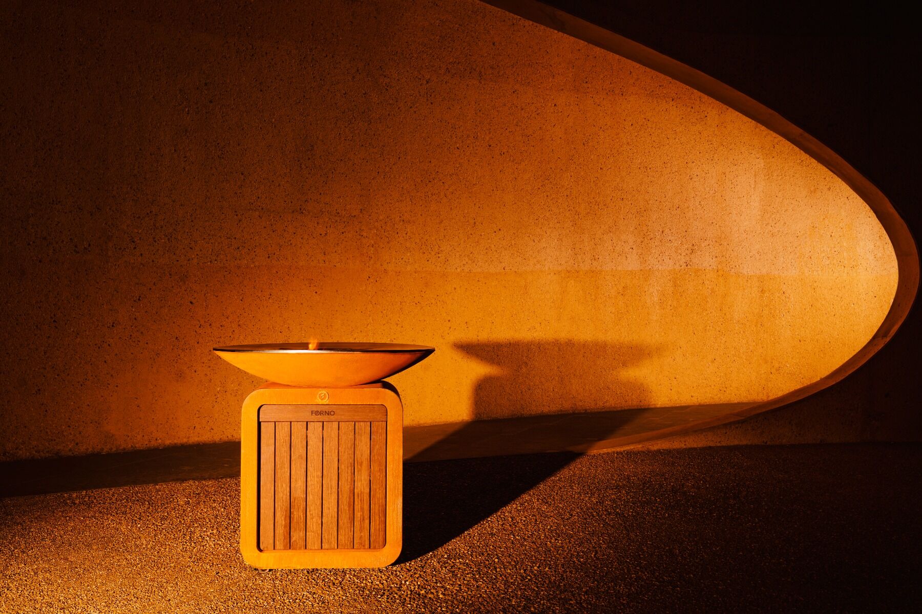 FORNO Gas Barbecue SEARE Halo Piezo Ø100 cm  FORNO Gas Barbecue SEARE Halo Piezo Ø100 cm