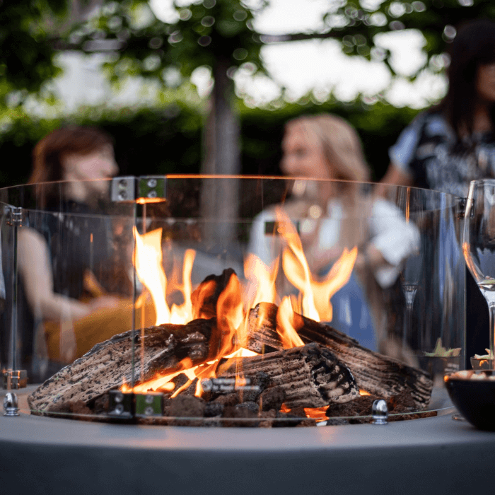 Happy Cocooning Glazen Ombouw Inbouwbrander Rond Klein