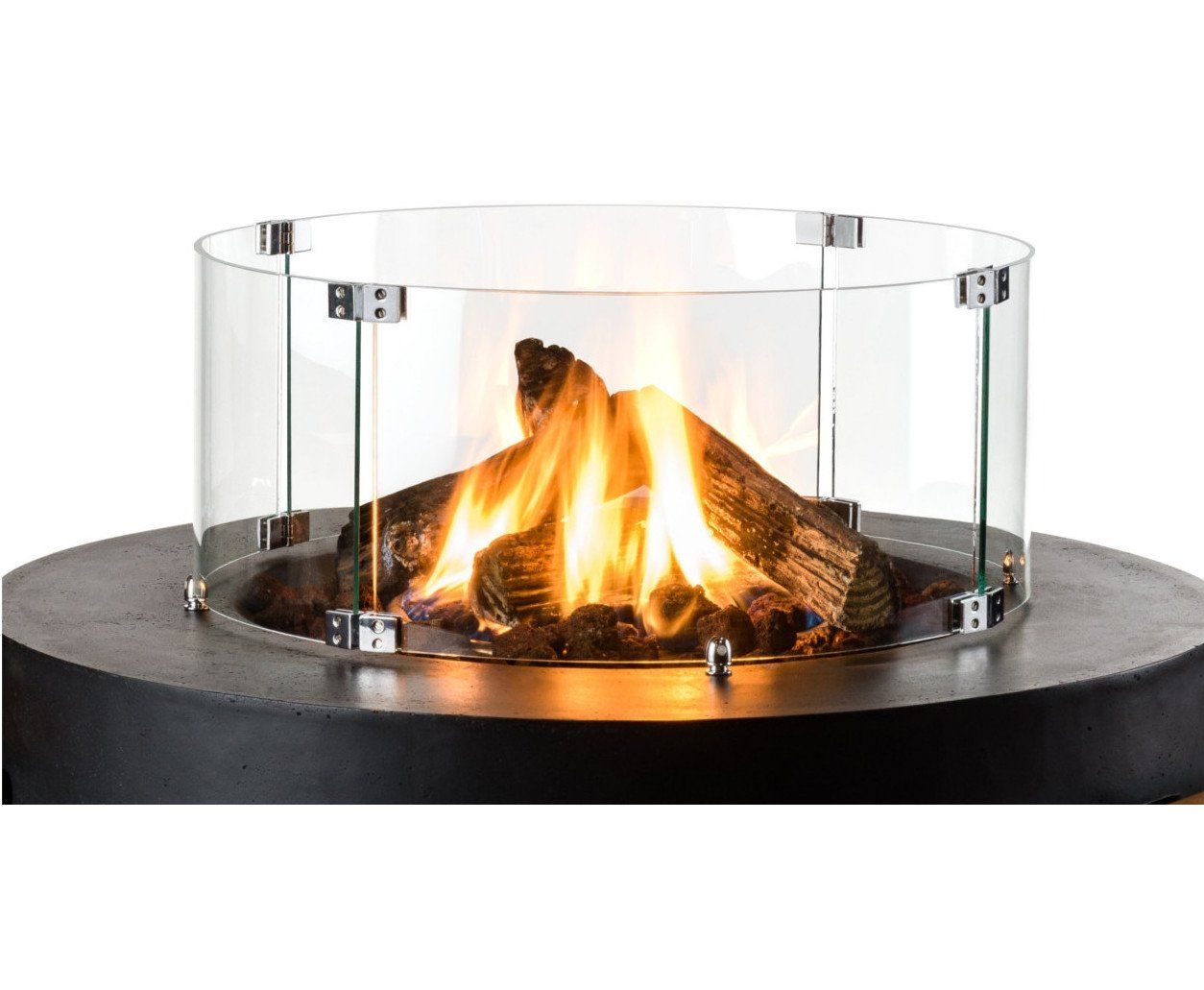 Happy Cocooning Glazen Ombouw Rond Groot
