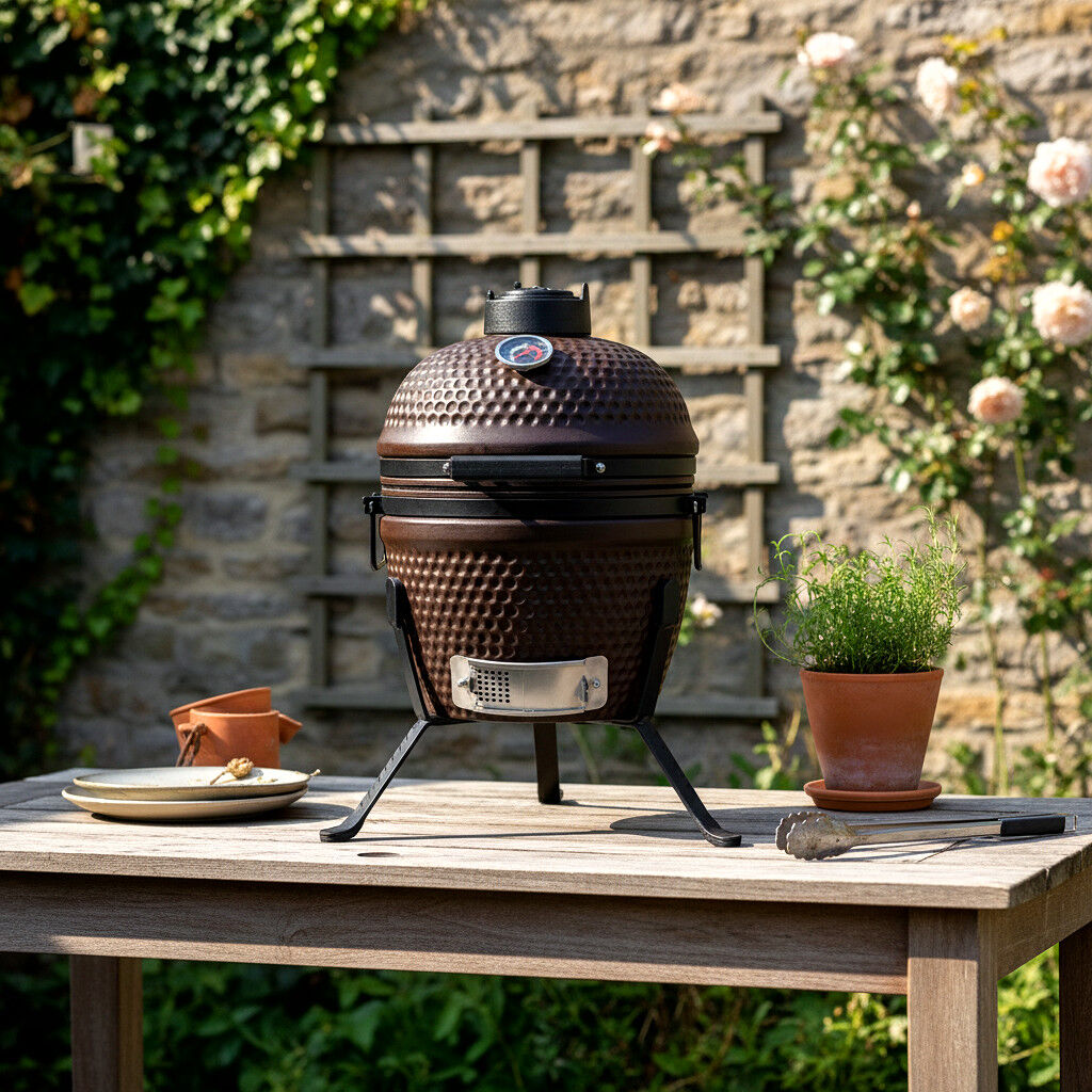 HEAT Premium kamado barbecue Fyregg 13 bruin