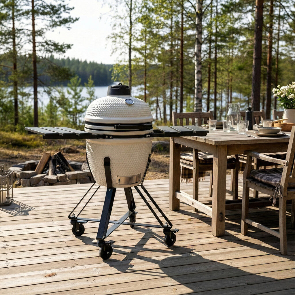HEAT Premium kamado barbecue Fyregg 18 zand