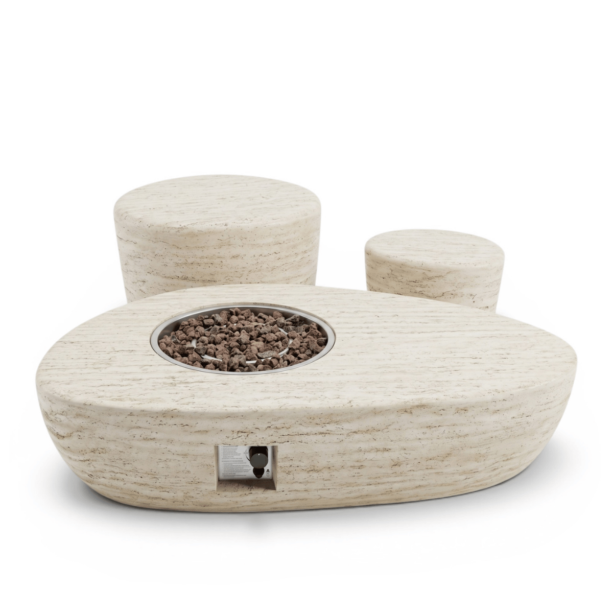Happy Cocooning gasfles cover Organic travertin