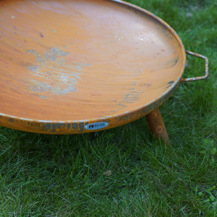 HEAT Vuurschaal Classic Ø 60 cm Feet & Handle Roest