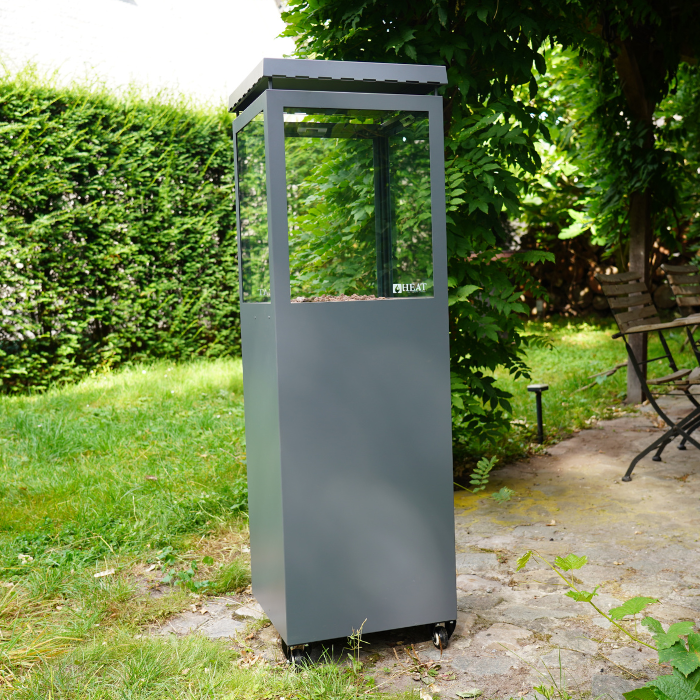 HEAT Outdoor Living Utevarme Terrashaard Antraciet